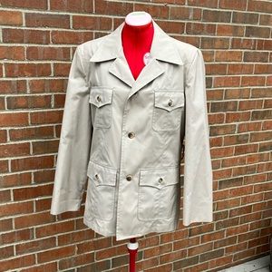 EUC Sz 40 London Fog khaki coat